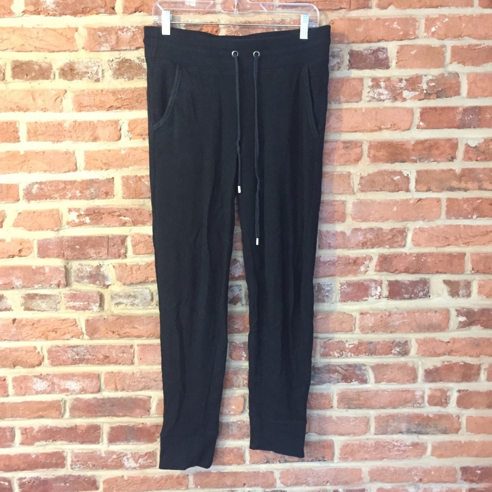 Thermal Black Joggers